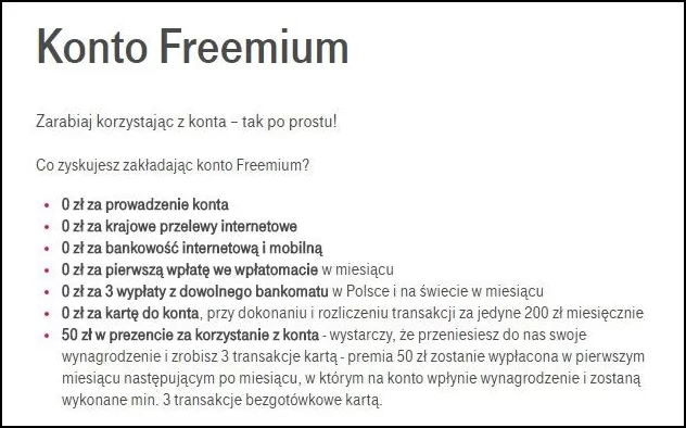 Konto Freemium